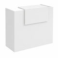 Mostrador de Oficina y Recepción OFILIKE, Montaje Sencillo, Blanco, 80cm