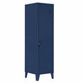 Armario Vestidor Metal Azul Oscuro Diseño Industrial