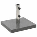 Base para Sombrilla de Granito Negro 28,5 kg para Terraza