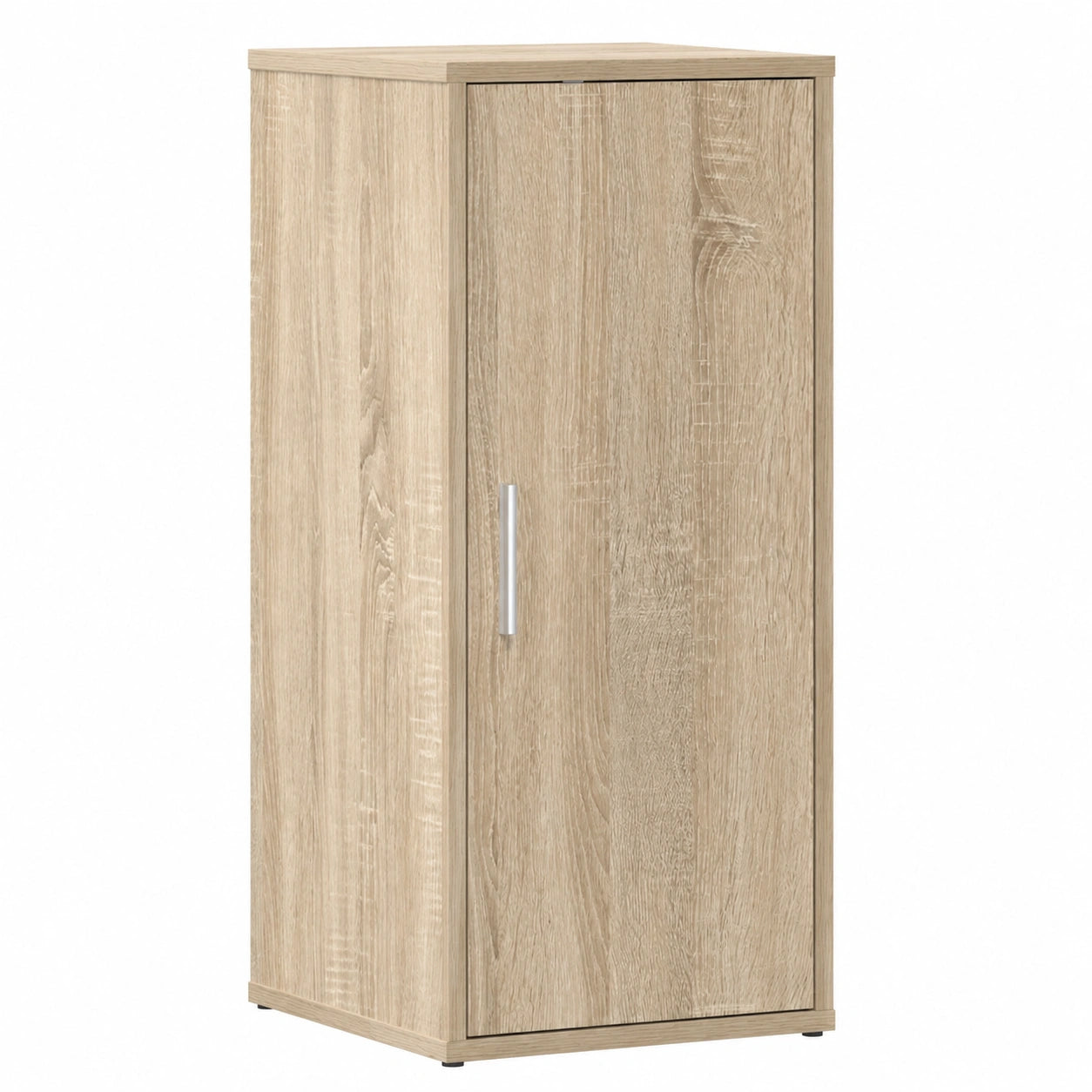 Zapatero Organizador de Madera en Roble Sonoma para Pasillo o Dormitorio 32x35x70 cm