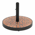 Base para Sombrilla Redonda de 12 kg Color Terracota
