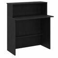 Mostrador de Recepción en Madera Negro 100x50x103.5 cm