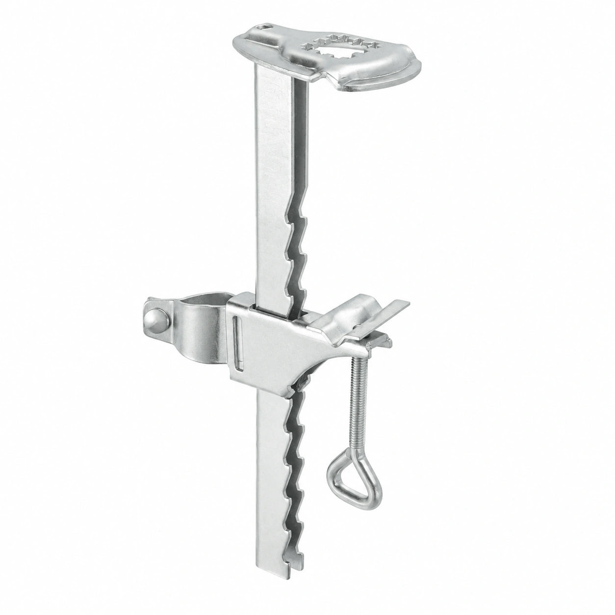 Soporte de Sombrilla de Acero Galvanizado para Balcón (Ø 25-32mm, 1 Pieza)